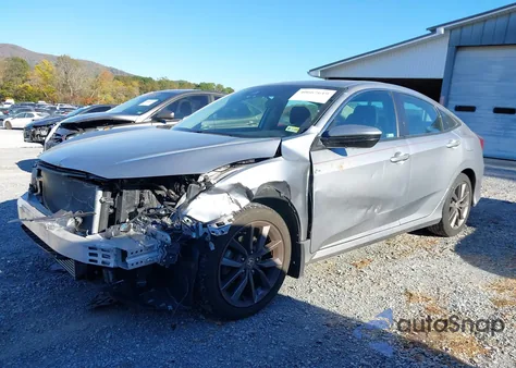 2020 Honda Civic Ex from USA, damaged, VIN 19XFC1F38LE219728